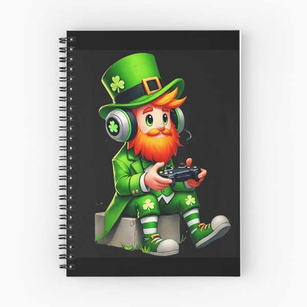 Item preview, Lucky Leprechaun Gamer Cartoon St Patricks Day Gaming designed and sold by FGTV2021.