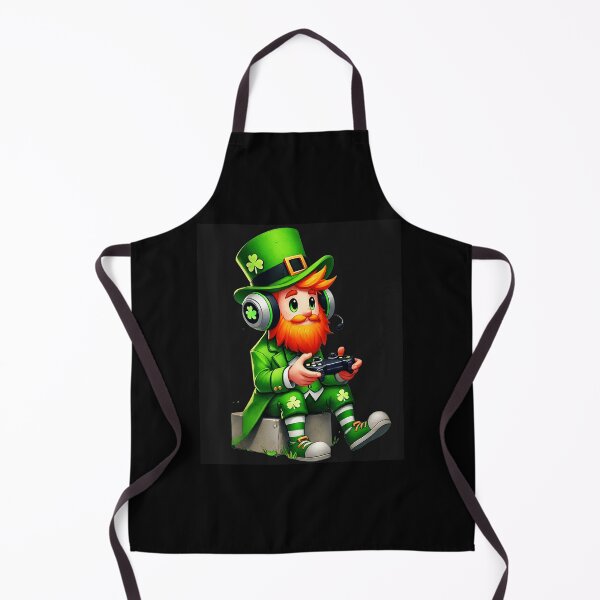 Item preview, Lucky Leprechaun Gamer Cartoon St Patricks Day Gaming designed and sold by FGTV2021.