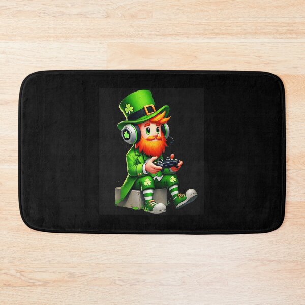 Item preview, Lucky Leprechaun Gamer Cartoon St Patricks Day Gaming designed and sold by FGTV2021.
