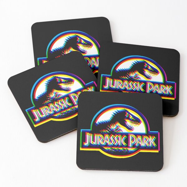 Item preview, Jurassic Park CMYK Overlay - Dark designed and sold by animinimal.