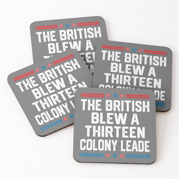 Item preview, Mens The British Blew A 13 Colony Lead Performance designed and sold by KristineLi.