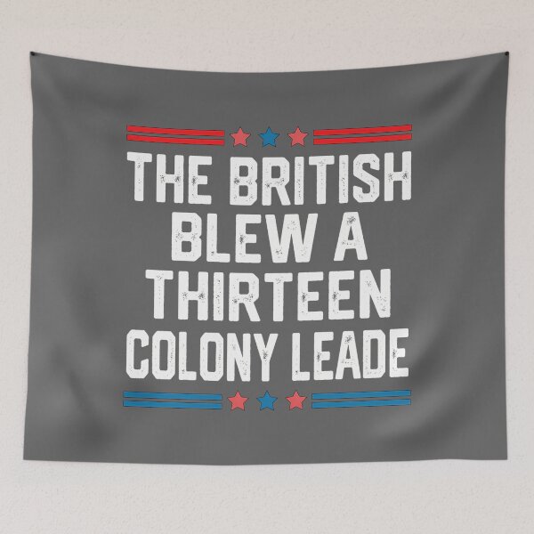 Item preview, Mens The British Blew A 13 Colony Lead Performance designed and sold by KristineLi.