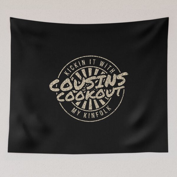 Item preview, kickin it with my kinfolk family cookout reunion cousins designed and sold by thomas-frame.