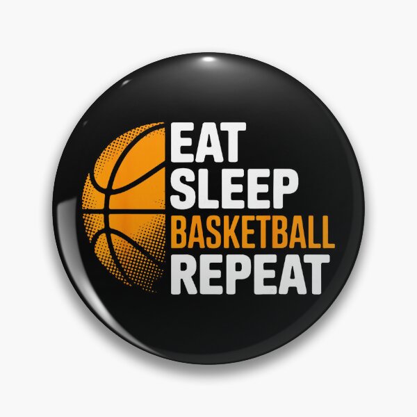 Item preview, Eat Sleep Basketball Repeat Vintage Sports Motivation designed and sold by allistermariam.