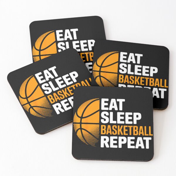 Item preview, Eat Sleep Basketball Repeat Vintage Sports Motivation designed and sold by allistermariam.