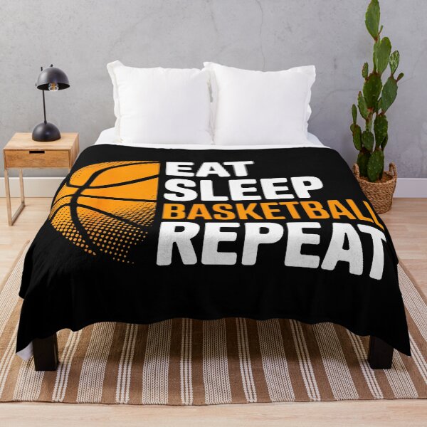 Item preview, Eat Sleep Basketball Repeat Vintage Sports Motivation designed and sold by allistermariam.