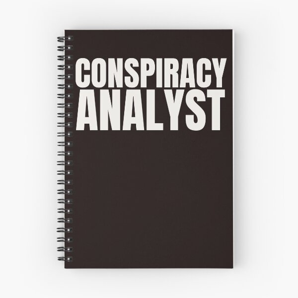 Item preview, CONSPIRACY ANALYST | ANOMALY HUMOR SERIES — NEW JOB EDITION designed and sold by WitLounge.