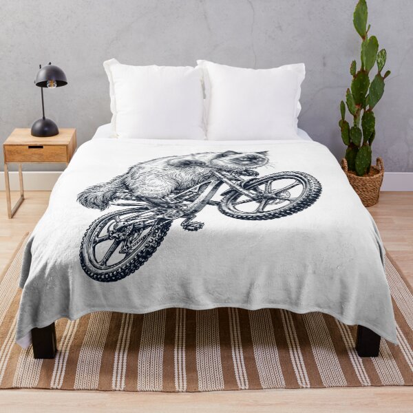 Item preview, Vintage Himalayan Cat Riding Bicycle Cycling Bike Kitten Lover designed and sold by TerryConnells.