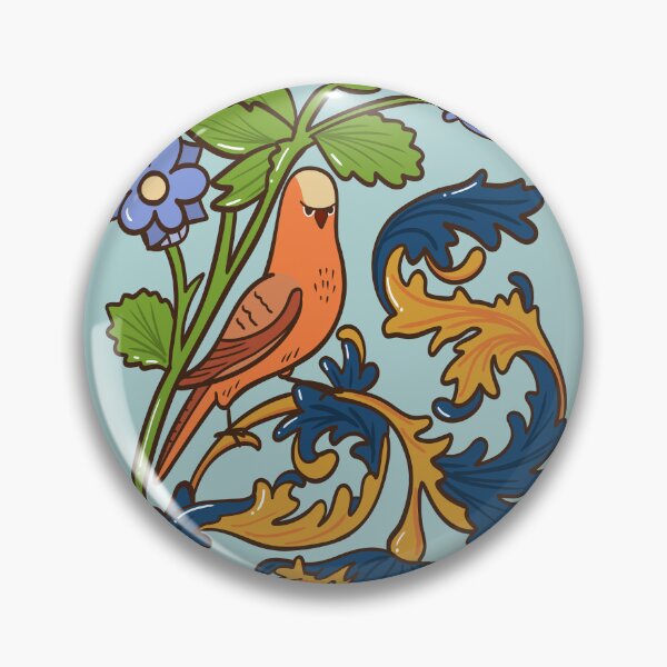 Item preview, Cute Medieval Bird Illustration Design designed and sold by MariOyama.