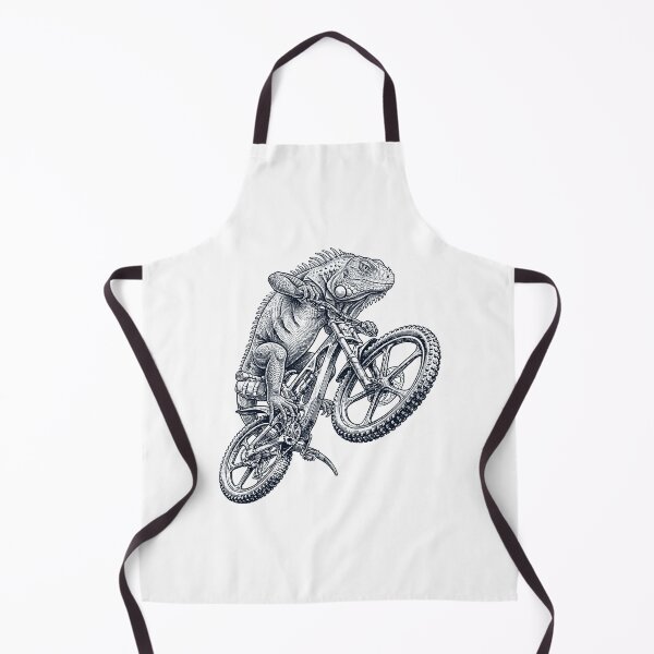 Item preview, Vintage Iguana Riding Bicycle Cycling Bike Animal Lover designed and sold by TerryConnells.