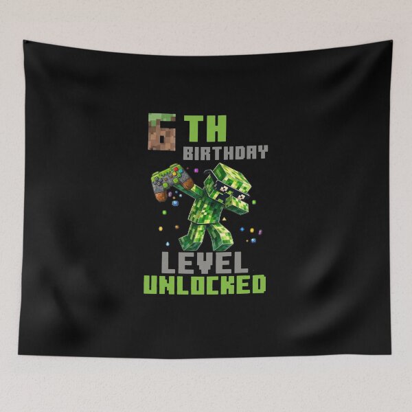 Item preview, 6th Birthday Level Unlocked Pixel Dab 6 Bday Gamer Boys Kids designed and sold by thomas-frame.
