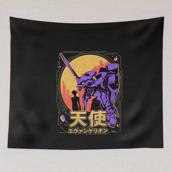 Item preview, Giant Robot Purple Mech Sunset Graphic designed and sold by MiniStars9897.