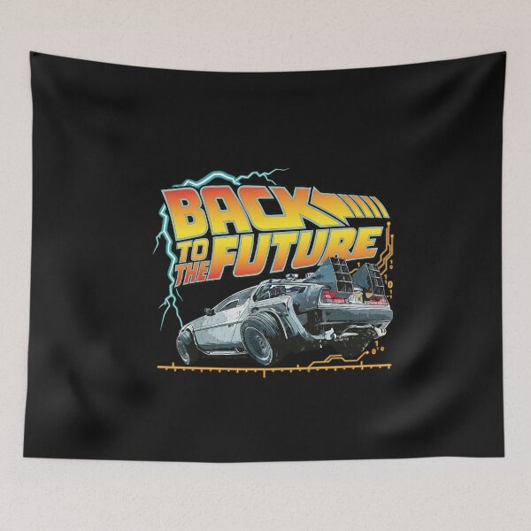 Item preview, Retro Time Machine Car Distressed Movie Tee designed and sold by MiniStars9897.