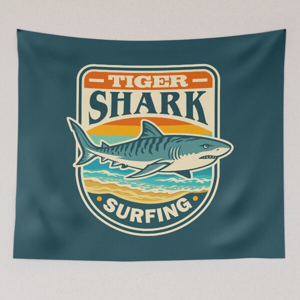 Item preview, Tiger Shark designed and sold by TeeCodes.