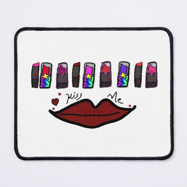 Item preview, DeepRed Lipstick Kiss designed and sold by BluePhoenixCat.