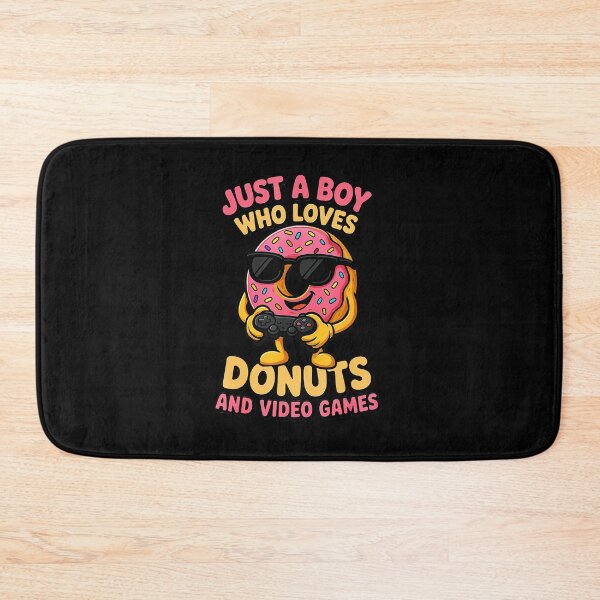 Item preview, Funny Donut Gamer Cartoon Boy Gaming Snack Lover designed and sold by FGTV2021.