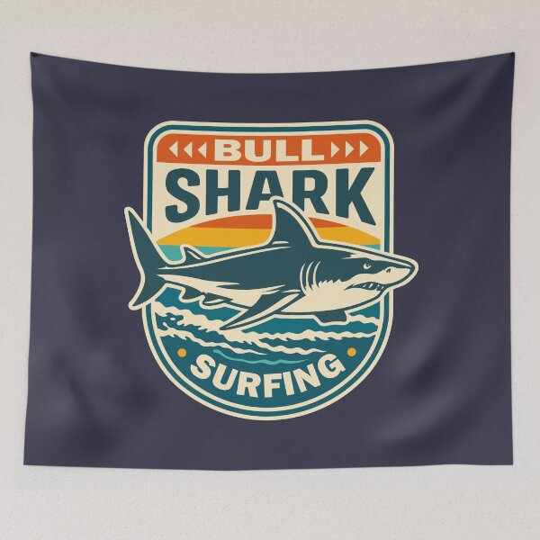 Item preview, Bullshark Surfing designed and sold by TeeCodes.