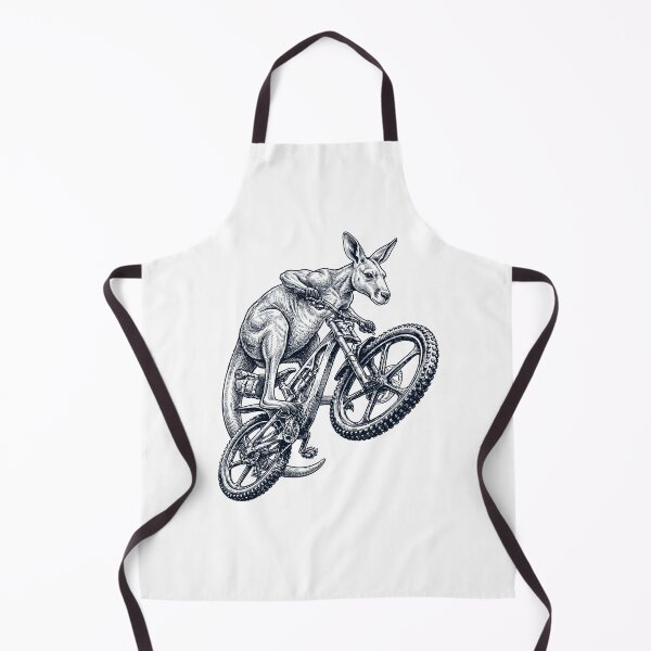 Item preview, Vintage Kangaroo Riding Bicycle Cycling Bike Animal Lover designed and sold by TerryConnells.