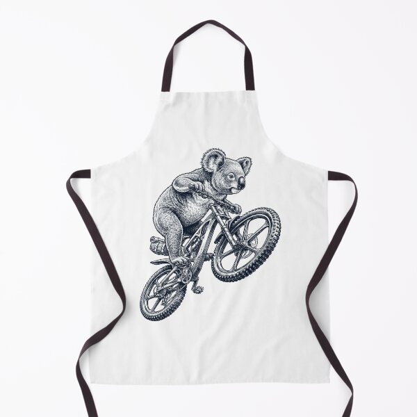 Item preview, Vintage Koala Riding Bicycle Cycling Bike Animal Lover designed and sold by TerryConnells.