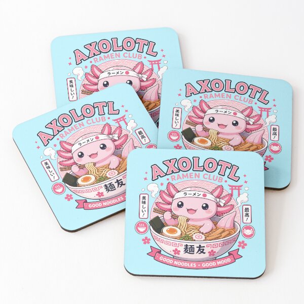 Item preview, Axolotl Ramen Club designed and sold by GhoulishGraphX.