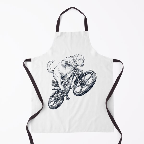 Item preview, Vintage Labrador Retriever Riding Bicycle Cycling Bike Dog Lover designed and sold by TerryConnells.