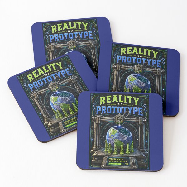 Item preview, Reality is a Prototype 3D Printing Sci-Fi Philosopher Design designed and sold by thelivingrp.