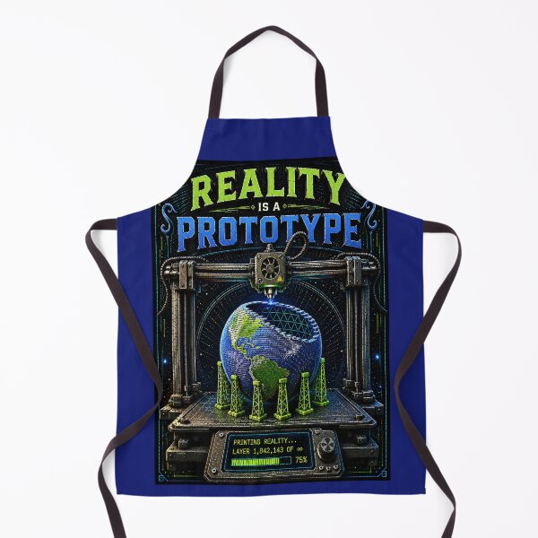 Item preview, Reality is a Prototype 3D Printing Sci-Fi Philosopher Design designed and sold by thelivingrp.