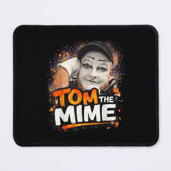 Item preview, Tom The Mime Funny Street Performer Portrait designed and sold by jinajinawoodood.