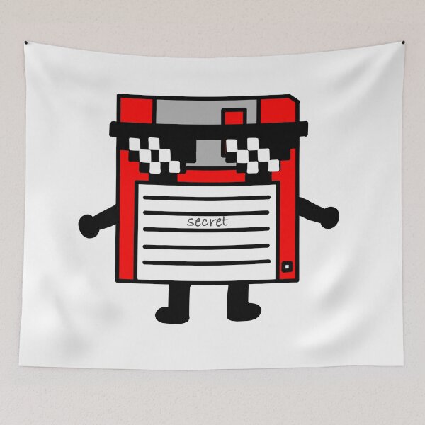 Item preview, 3.5-inch floppy disk guy designed and sold by superbaechoo.