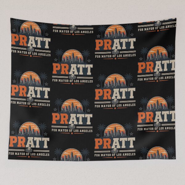 Item preview, Pratt For Mayor of Los Angeles Funny Parks and Recreation Inspired designed and sold by jinajinawoodood.