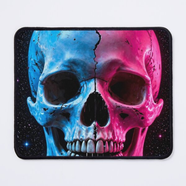Item preview, Skull Guitar Art Print designed and sold by CosmicRockArt.