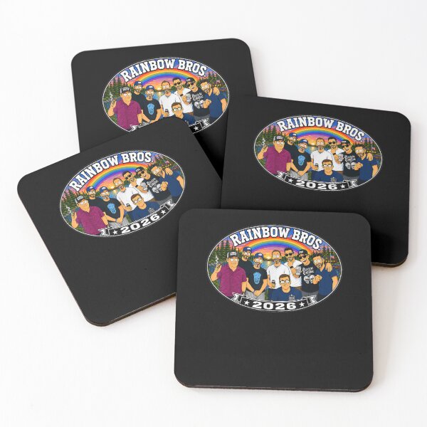 Item preview, Rainbow Bros 2026 Funny Podcast Crew Fan designed and sold by jinajinawoodood.