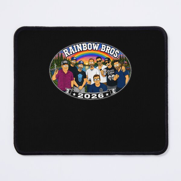 Item preview, Rainbow Bros 2026 Funny Podcast Crew Fan designed and sold by jinajinawoodood.