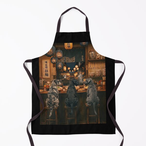 Item preview, Japanese Giant Schnauzer Art Ramen Noodle Foodie Dog Lover designed and sold by DoodleTortle.
