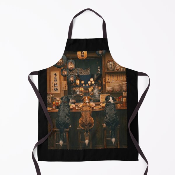 Item preview, Japanese Greater Swiss Mountain Dog Art Ramen Noodle Foodie Dog Lover designed and sold by DoodleTortle.