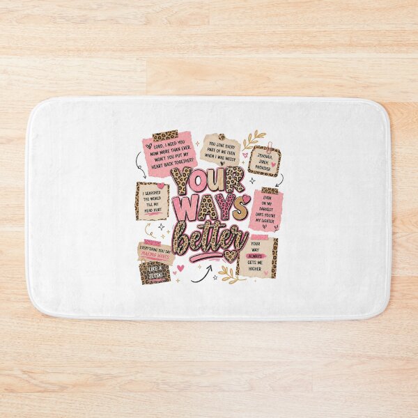 Item preview, Your Way’s Better Bible Verse Jesus Way Faith Coquette Retro designed and sold by thomas-frame.