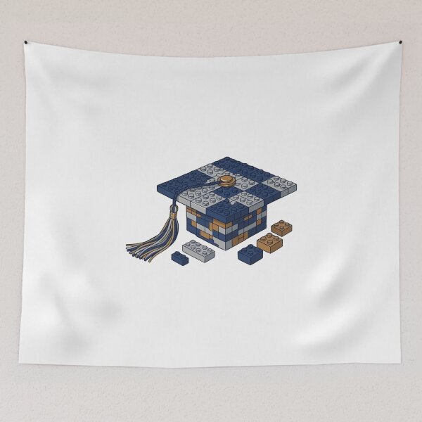 Item preview, Brick Builder Blocks Graduating Graduation Kids Graduate designed and sold by thomas-frame.