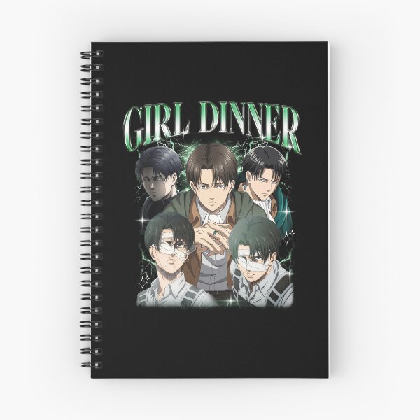 Item preview, Girl Dinner Levi Ackerman Anime Meme Parody designed and sold by jinajinawoodood.