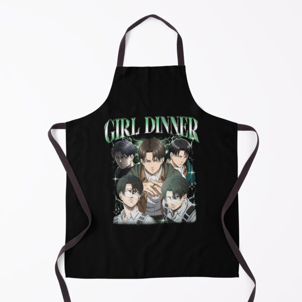 Item preview, Girl Dinner Levi Ackerman Anime Meme Parody designed and sold by jinajinawoodood.