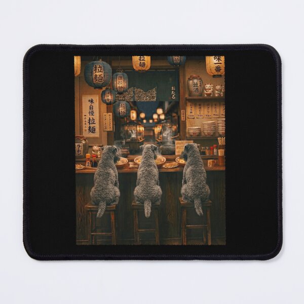 Item preview, Japanese Kerry Blue Terrier Art Ramen Noodle Foodie Dog Lover designed and sold by DoodleTortle.