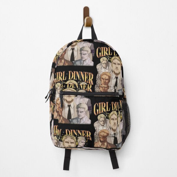 Item preview, Girl Dinner Reiner Braun Funny Anime Meme designed and sold by jinajinawoodood.