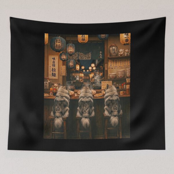 Item preview, Japanese Keeshond Art Ramen Noodle Foodie Dog Lover designed and sold by DoodleTortle.