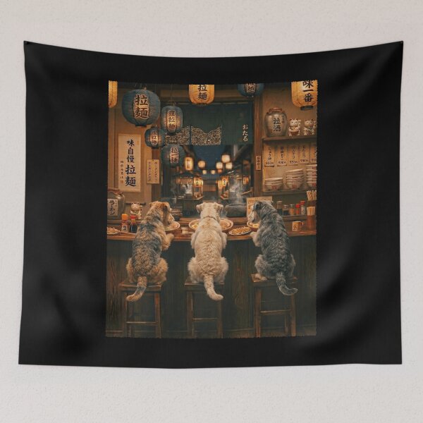 Item preview, Japanese Lakeland Terrier Art Ramen Noodle Foodie Dog Lover designed and sold by DoodleTortle.