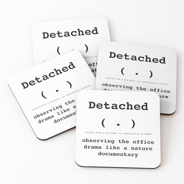 Item preview, Detached Kaomoji ( . ) - Monday Mood - DRYSMIRK designed and sold by DrySmirk.