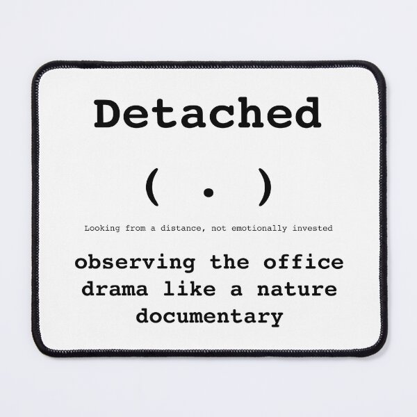 Item preview, Detached Kaomoji ( . ) - Monday Mood - DRYSMIRK designed and sold by DrySmirk.