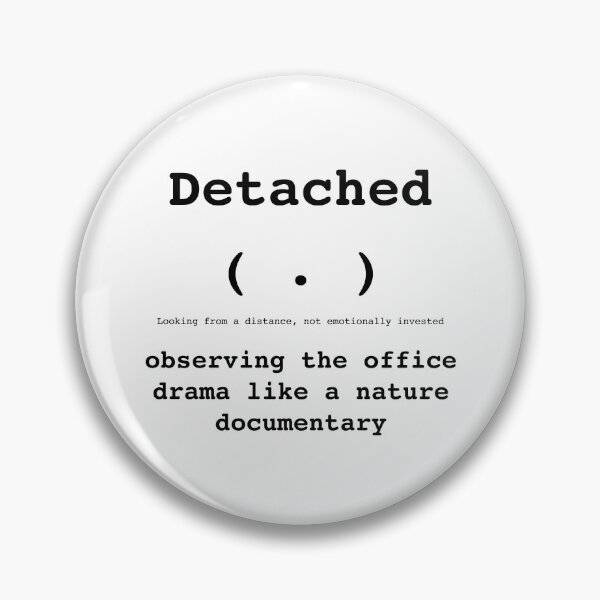 Item preview, Detached Kaomoji ( . ) - Monday Mood - DRYSMIRK designed and sold by DrySmirk.