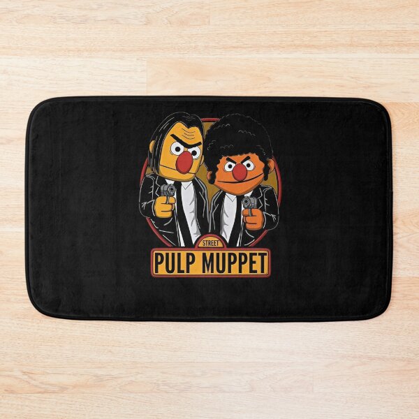 Item preview, Pulp Muppet Retro Mashup Vincent and Jules Fan Art designed and sold by MindrootEchoart.