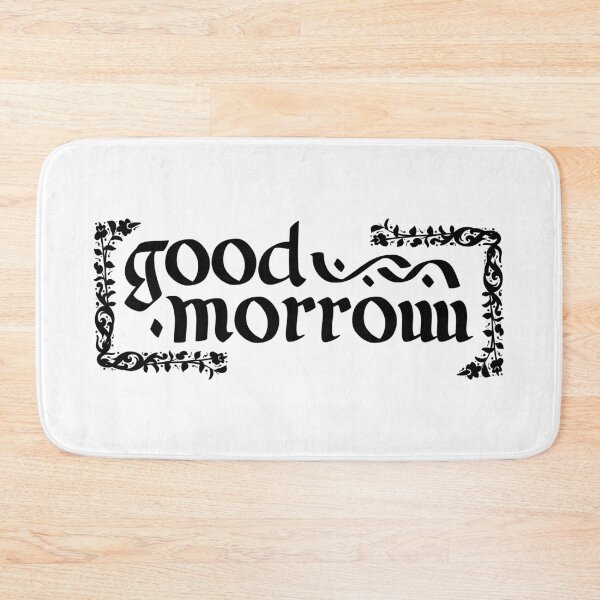 Item preview, Good Morrow Medieval Calligraphy Design designed and sold by MariOyama.