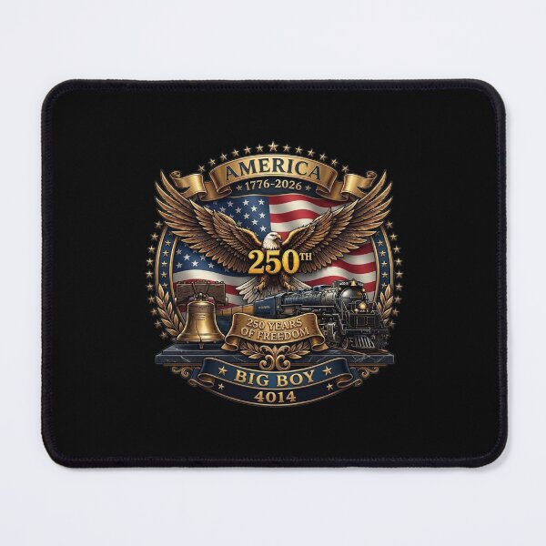 Item preview, Big Boy 4014 Train USA 250th Anniversary Patriotic American designed and sold by thomas-frame.