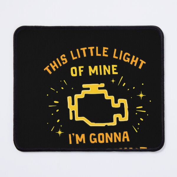 Item preview, Little Light Check Engine Humor Mechanic designed and sold by Prof4Artist.